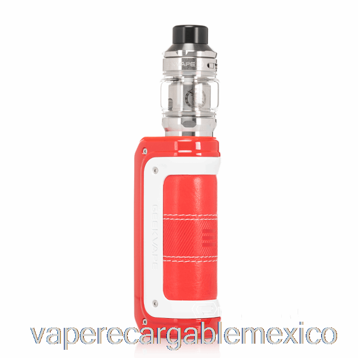 Vape Recargable Geek Vape Max100 (aegis Max 2) 100w Kit Rojo Blanco